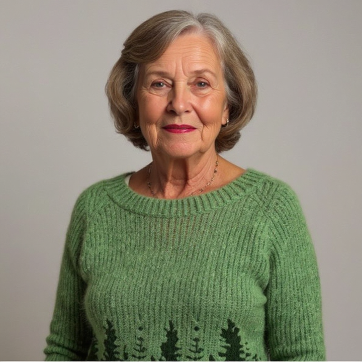 Noara & Co – Vintage IJslandse Wollen Trui met Paisley Design